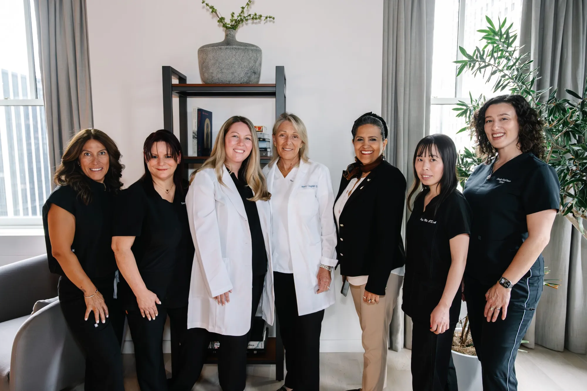 The Rock Dental team in their Rockefeller Center office